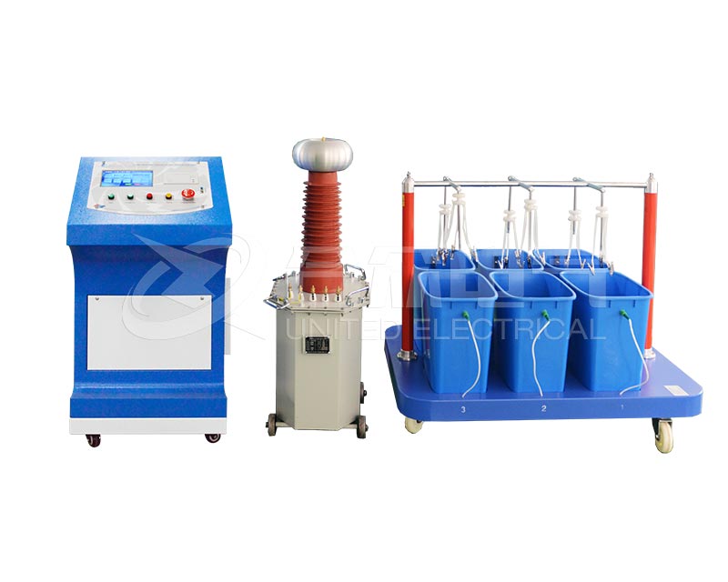 絕緣靴(手套)耐壓試驗(yàn)裝置 全自動(dòng) HZJY-104D-10kVA/100kV